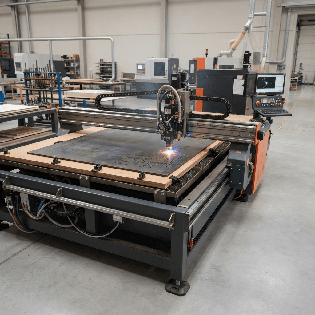 Máquina de Corte CNC para Troquel Plano